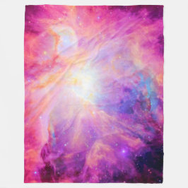 Polar Manta de felpa color rosa púrpura nebulosa de Orió