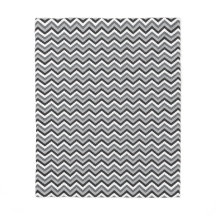 Manta de felpa con Chevron de color personalizado