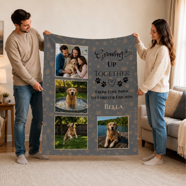 Polar Manta de felpa con foto personalizada de perro  (Subido por el creador)