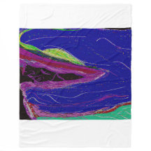 Manta de felpa de arte mitológico