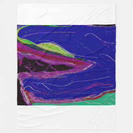 Polar Manta de felpa de arte mitológico
