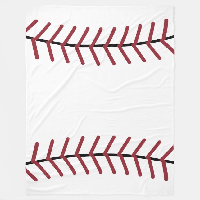 Polar Manta de felpa de béisbol (Anverso)