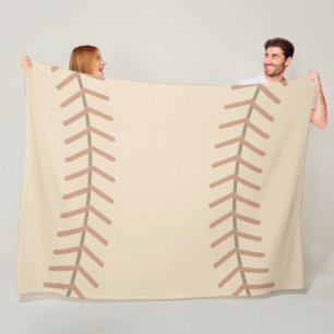 Polar Manta de felpa de béisbol vintage