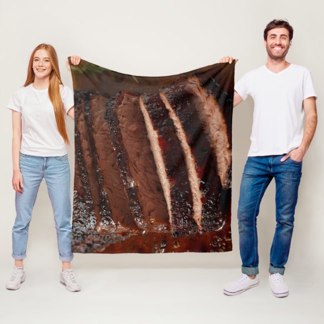 Polar Manta de felpa de Brisket ahumado (In situ)