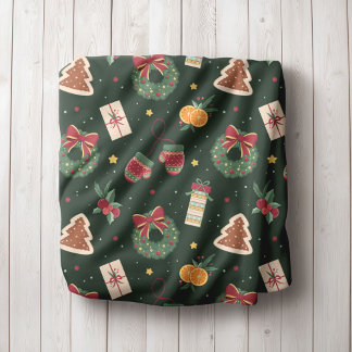 Polar Manta de felpa de corona de Navidad clásica y mito
