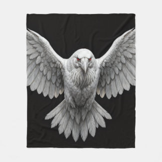 Polar Manta de felpa de cuervo albino 50x60 — Gótico
