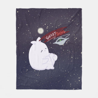 Polar Manta de felpa de fantasma y OVNI lindo