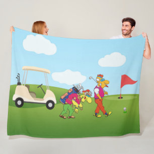Polar Manta de felpa de golf Geezer