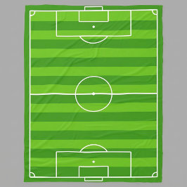 Polar Manta de felpa de gran campo de fútbol / cancha de