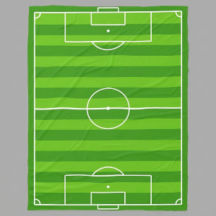 Polar Manta de felpa de gran campo de fútbol / cancha de