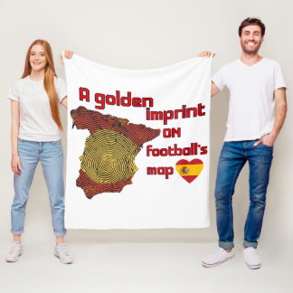 Polar Manta de felpa de los campeones de la Copa Mundial