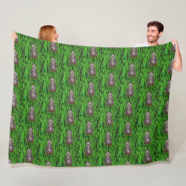 Polar Manta de felpa de panda