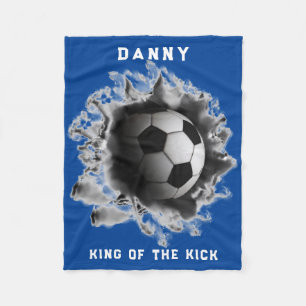 Polar Manta de felpa de regalo de fútbol personalizado