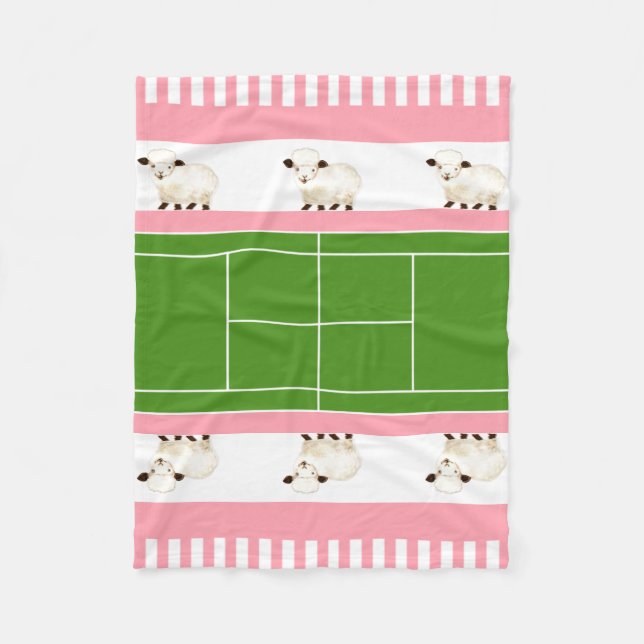 Polar Manta de felpa de tenis para bebé (Anverso)