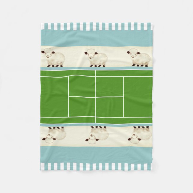 Polar Manta de felpa de tenis para bebé (Anverso)