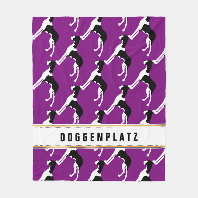 Polar Manta de felpa Doggenplatz (Anverso)