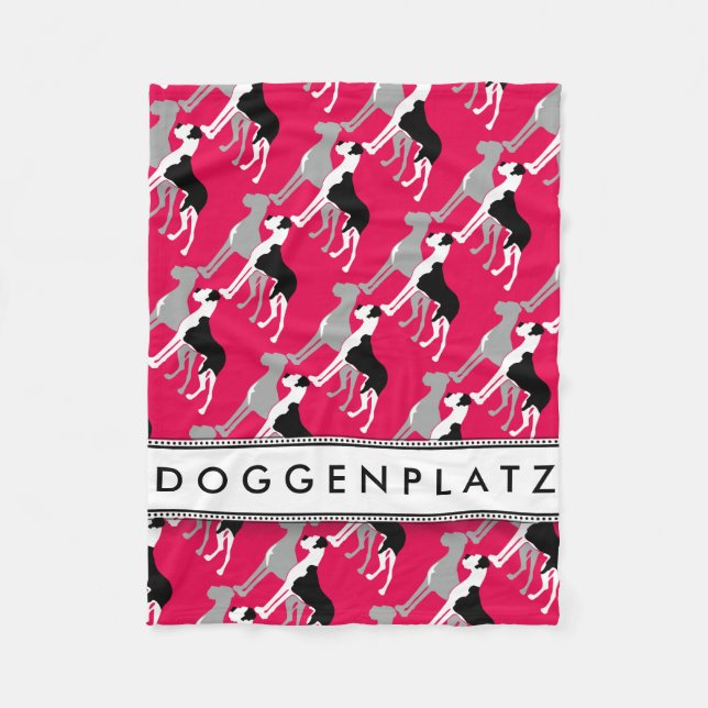 Polar Manta de felpa Doggenplatz (Anverso)