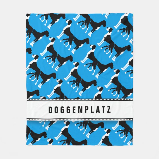Polar Manta de felpa Doggenplatz (Anverso)