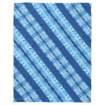 Manta de felpa Interlace Shibori