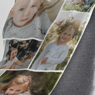 Polar Manta de felpa personalizada con 9 fotos