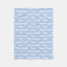 Manta de felpa personalizada para niños