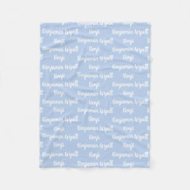 Polar Manta de felpa personalizada para niños