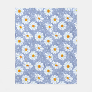 Polar Manta de felpa personalizada Pretty Daisy, mediana