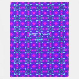 Polar Manta de felpa "Piece of My Heart" 152 cm x 203 cm