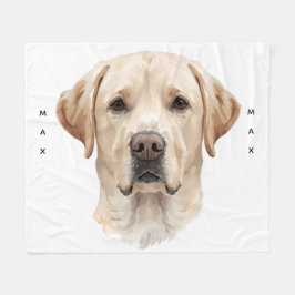 Polar Manta de felpa suave para mascotas con retrato de 