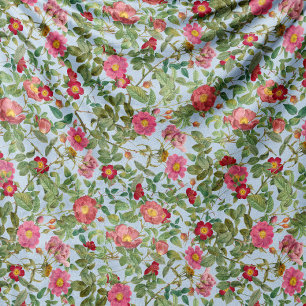 Polar Manta de Fleece Vintage Wild Rose en Azul Polvo