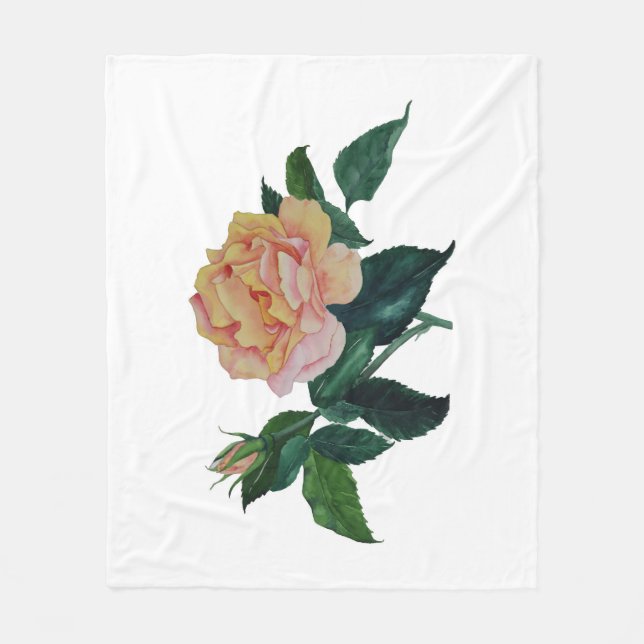 Polar manta de floecería rosa de paz (Anverso)
