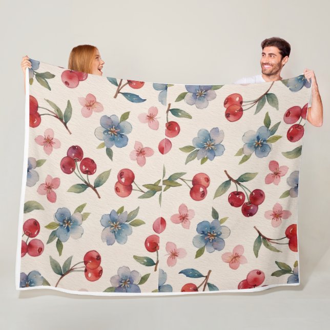 Polar Manta de flor de cerezo  (In situ)