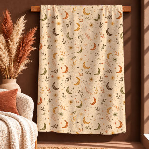 Polar Manta de Flores Arcoíris de Cobre Otoño Bohemio