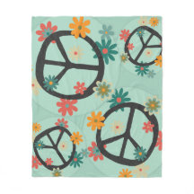 Manta de Flores y Paz