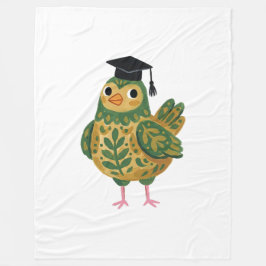 Polar Manta de graduación de pollo – Diseño de arte popu