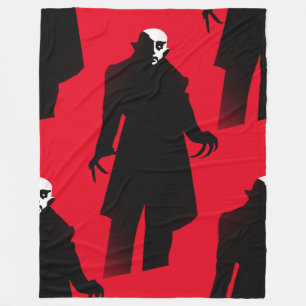 Polar manta de halloween nosferatu