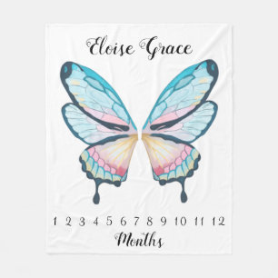 Polar Manta de hito de alas de mariposa 