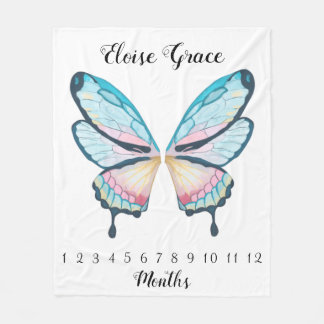 Polar Manta de hito de alas de mariposa 