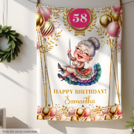 Polar Manta de Humor Personalizada para Cumpleaños de Ab