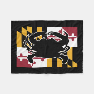 Polar Manta de la bandera/del cangrejo de Maryland