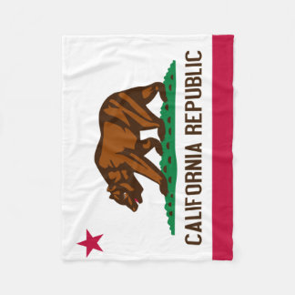 Polar Manta de la bandera del oso de California