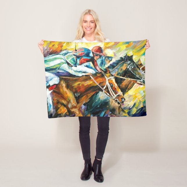 Polar Manta de la carrera de caballos (In situ)