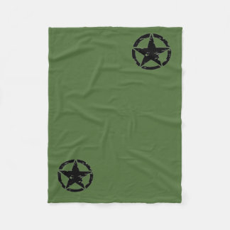 Polar Manta de la estrella del ejército del vintage