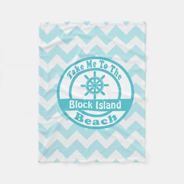 Polar Manta de la playa del Block Island (Anverso)