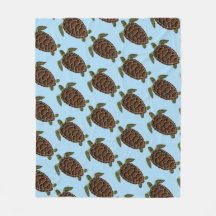 Manta de la tortuga de mar