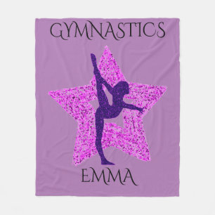 Polar Manta de lana de gimnasia con nombre personalizado