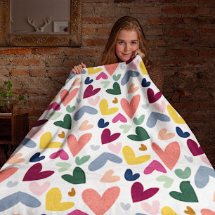 Polar Manta de lana para San Valentín con divertido esta
