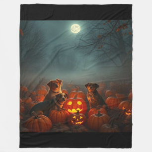 Polar Manta de mascota de parcela de calabaza cinematogr