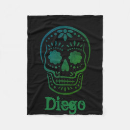 Polar Manta de mascota personalizable para el Día de Mue