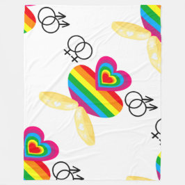 Polar manta de matrimonio gay